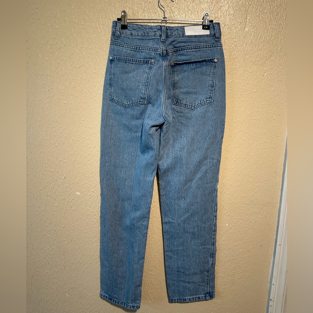 BOLONGARO TREVOR Straight Fit Jeans‎ Size 25 Cotton Button Fly - Picture 2 of 6